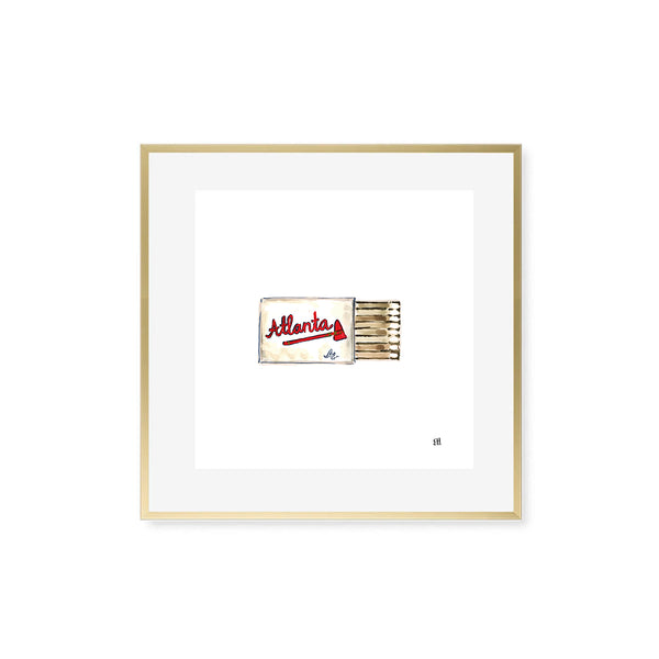 Atlanta Braves, Wall Art Print