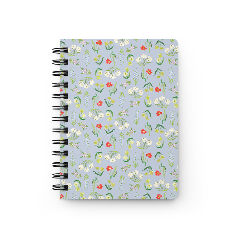 Celandine Floral Spiral Bound Journal