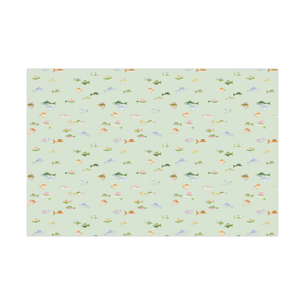 Sousmarine Fish Gift Wrap