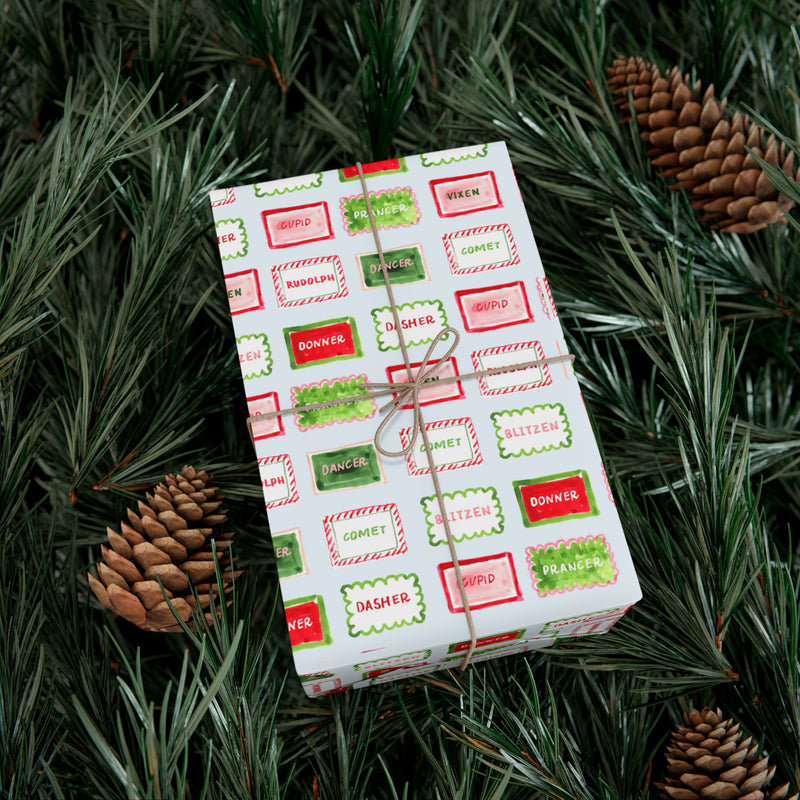 Holiday Reindeer Mail Gift Wrap