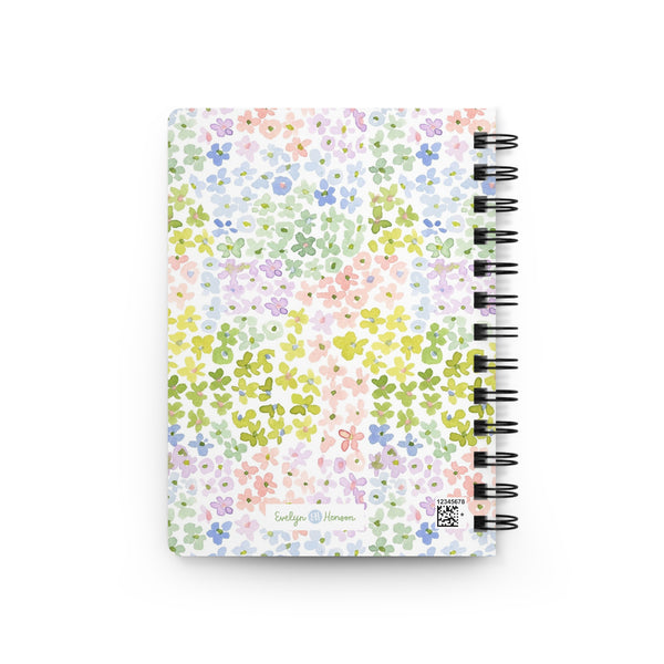 Flower Arcenciel Spiral Bound Journal