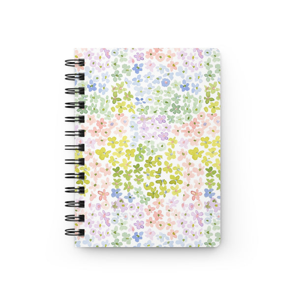 Flower Arcenciel Spiral Bound Journal