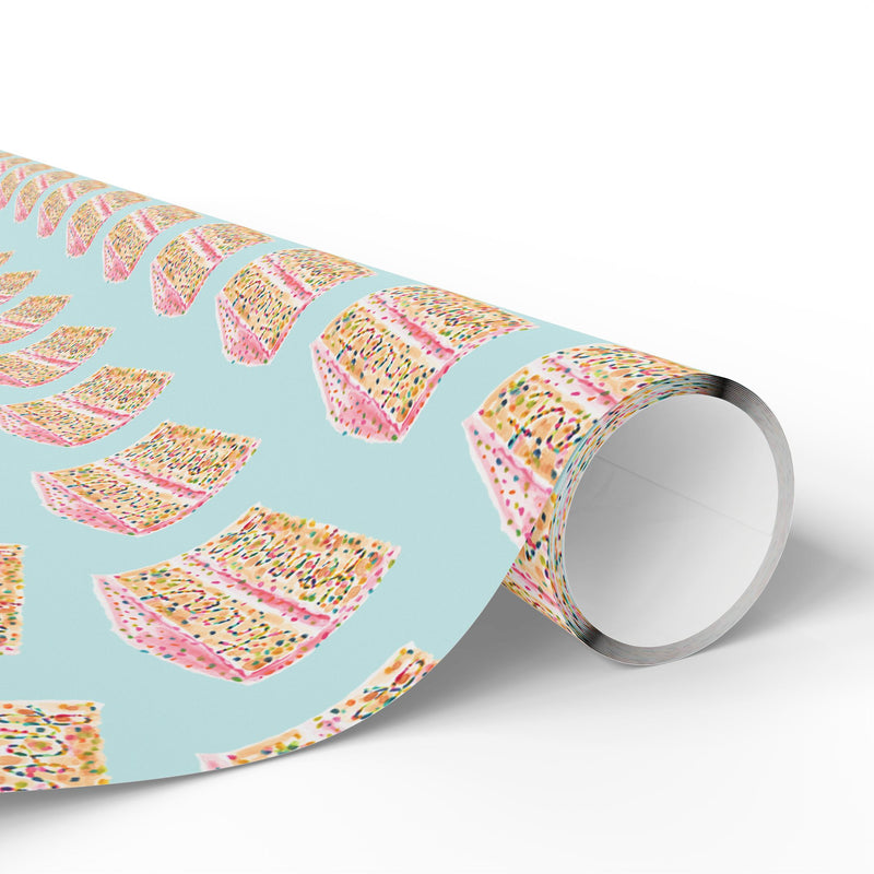 Treat Yourself Cake Celebration Gift Wrap