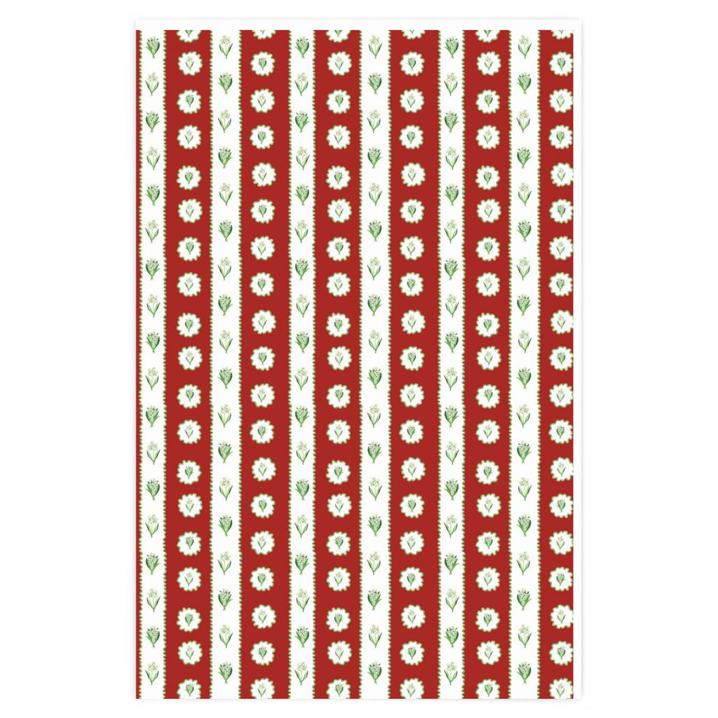 Hepburn Holiday Red Wrapping Paper – Evelyn Henson