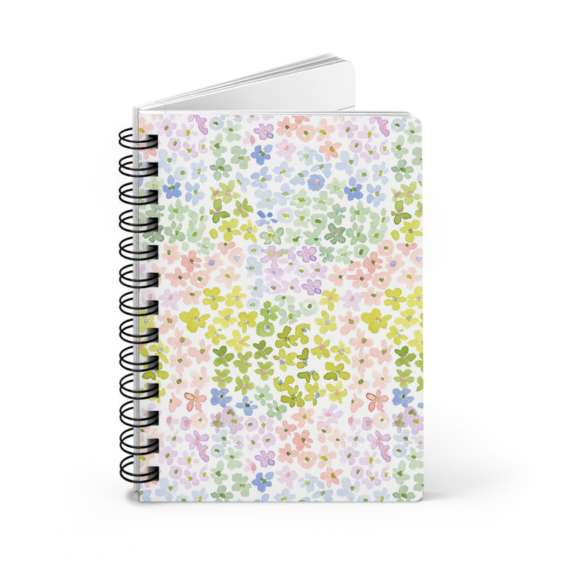 Flower Arcenciel Spiral Bound Journal