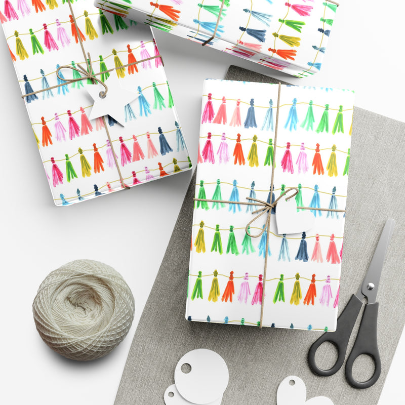 Tasslin' Celebration Gift Wrap