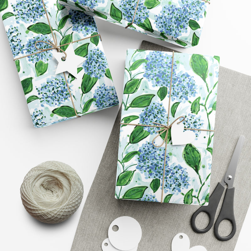 Hydrangea Gift Wrap