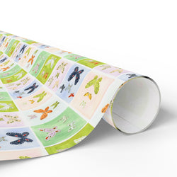 Rainbow Monarch Butterfly Gift Wrap