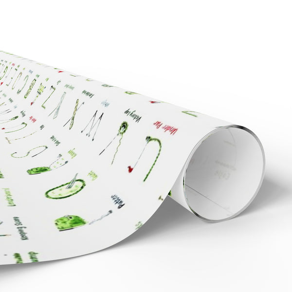 Golf ABC Gift Wrap