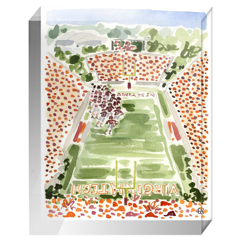 "Lane Stadium" Fine Art Print