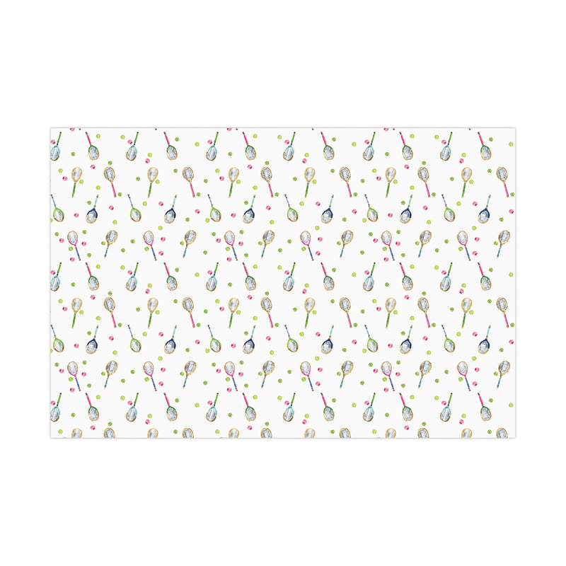 Tennis Party Gift Wrap