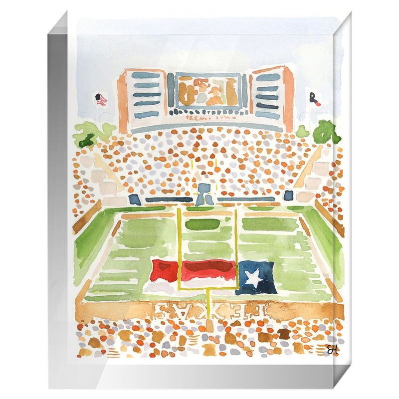 "Darrell K. Royal Memorial Stadium" Fine Art Print