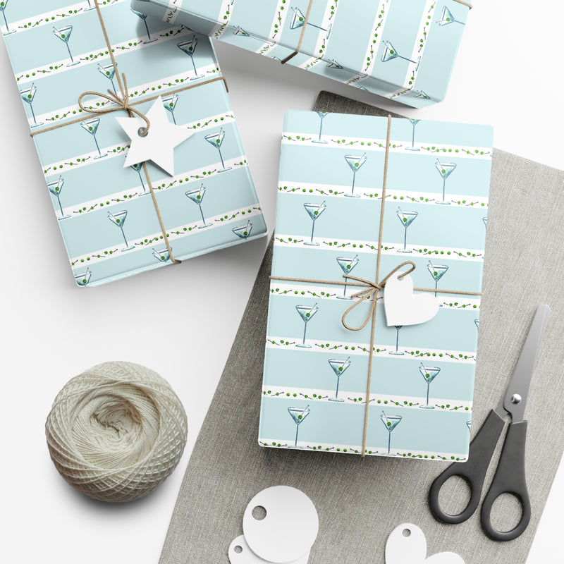 Martini Celebration Gift Wrap