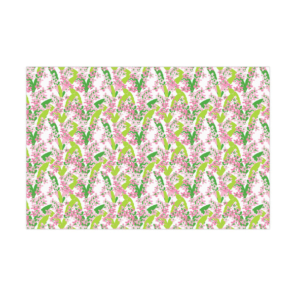 Sunshine Petals Pink Gift Wrap