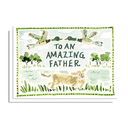 Amazing Father Mallards, Printable Card Download