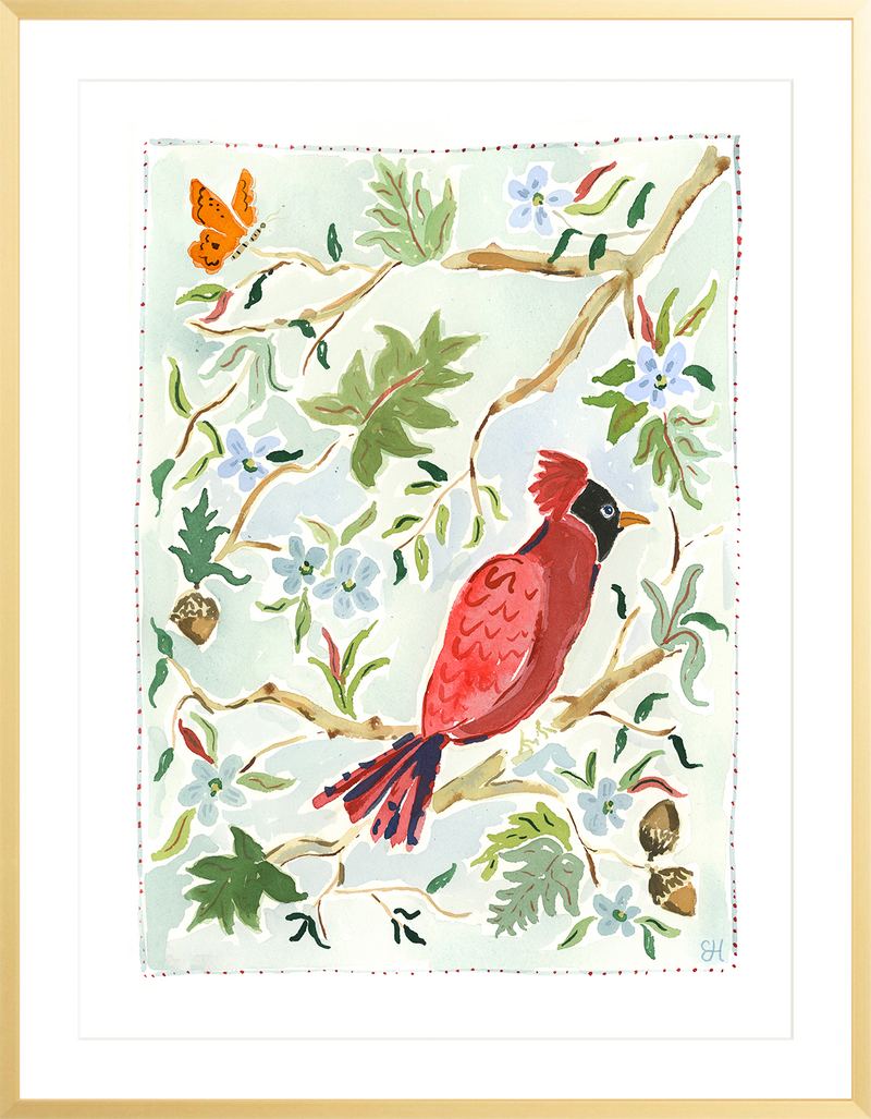 The "Cardinal" Fine Art Print