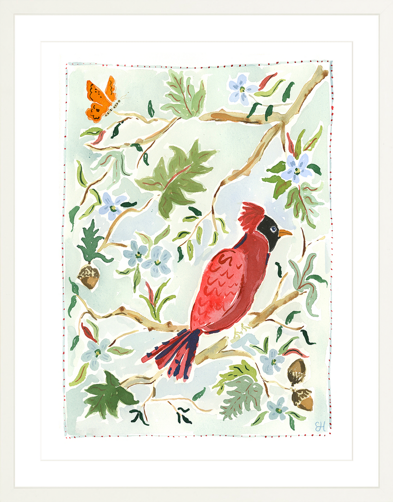 The "Cardinal" Fine Art Print