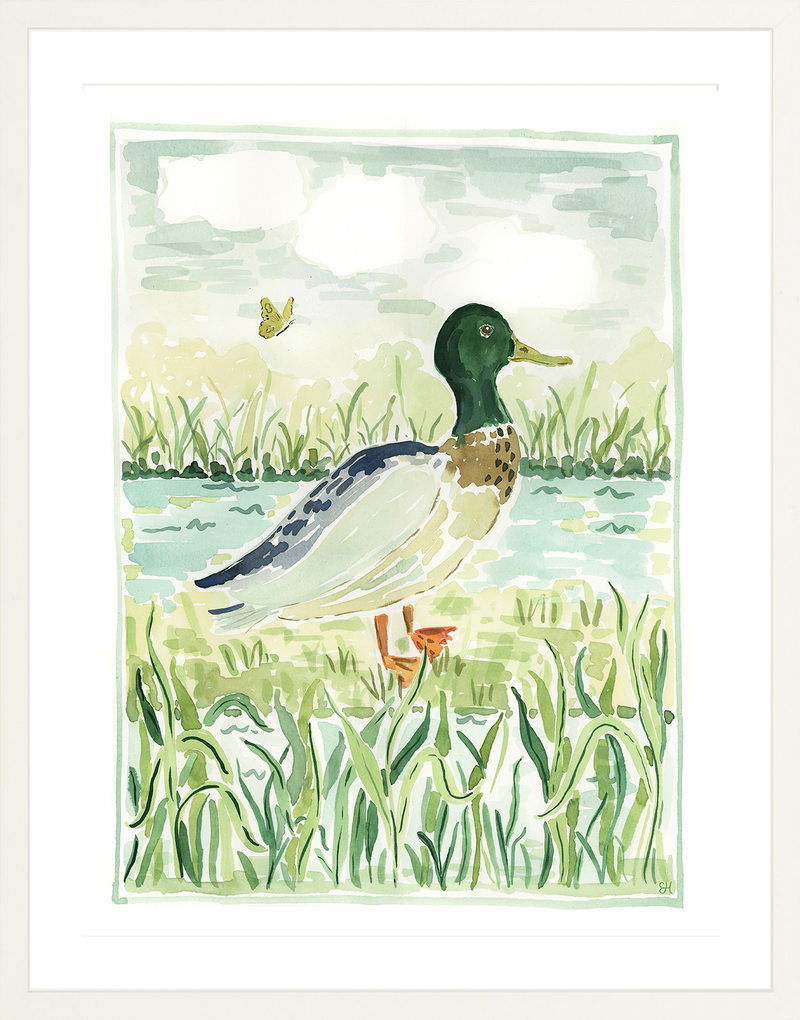 The "Mallard Walk" Fine Art Print