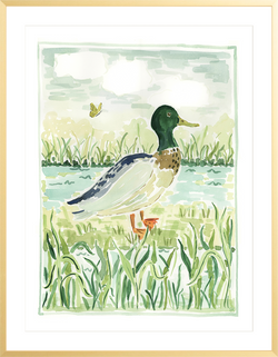 The "Mallard Walk" Fine Art Print