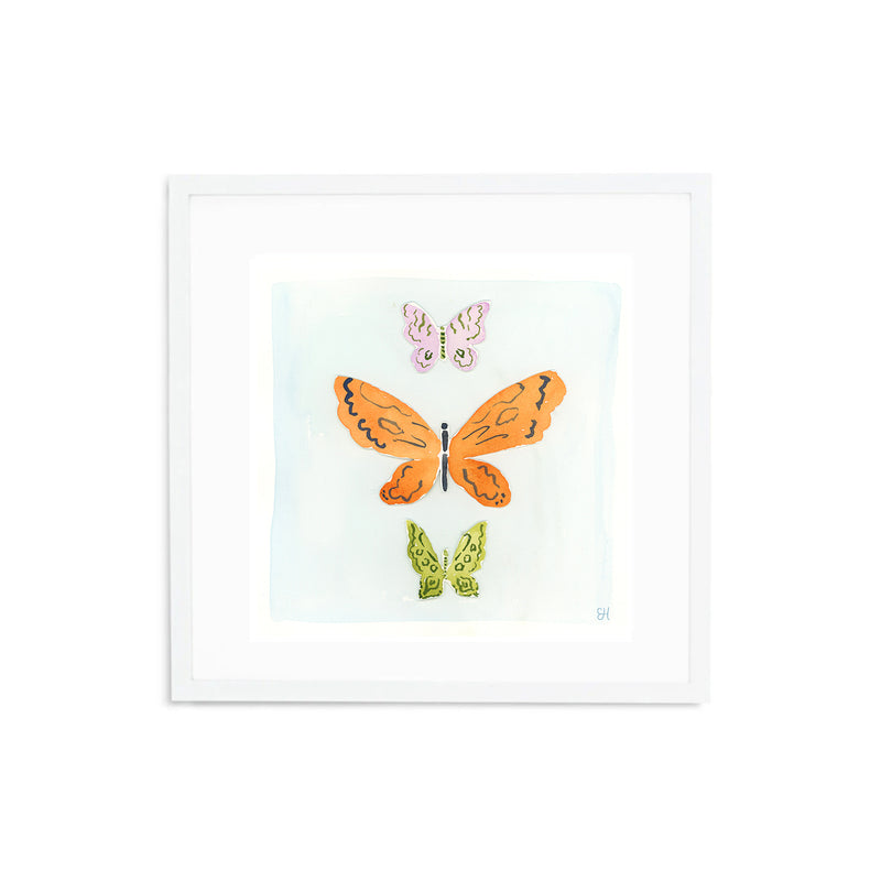 Rainbow Butterfly Mint, Fine Art Print