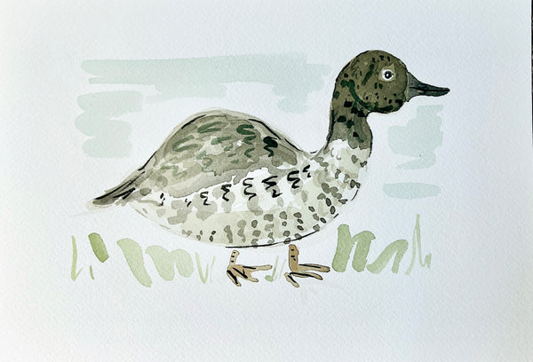 Duck No. 5, Original 7x10