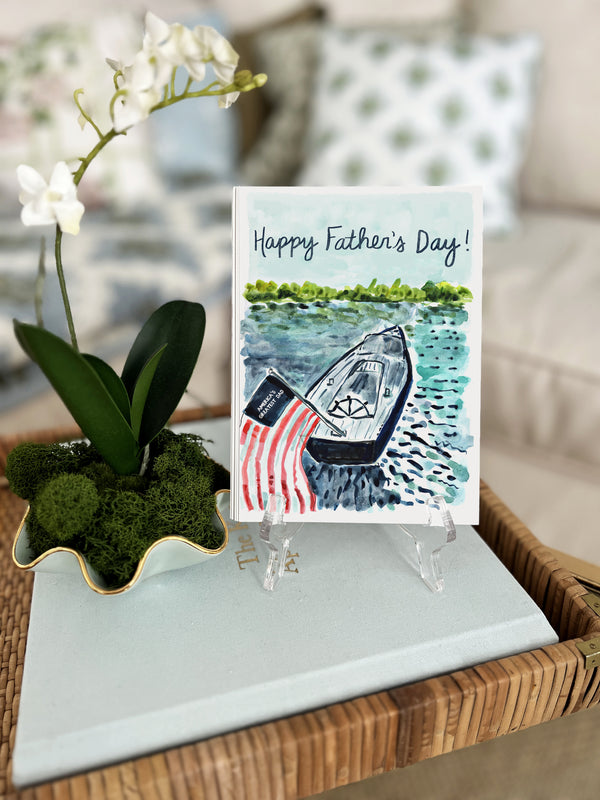 Father's Day Boat Card