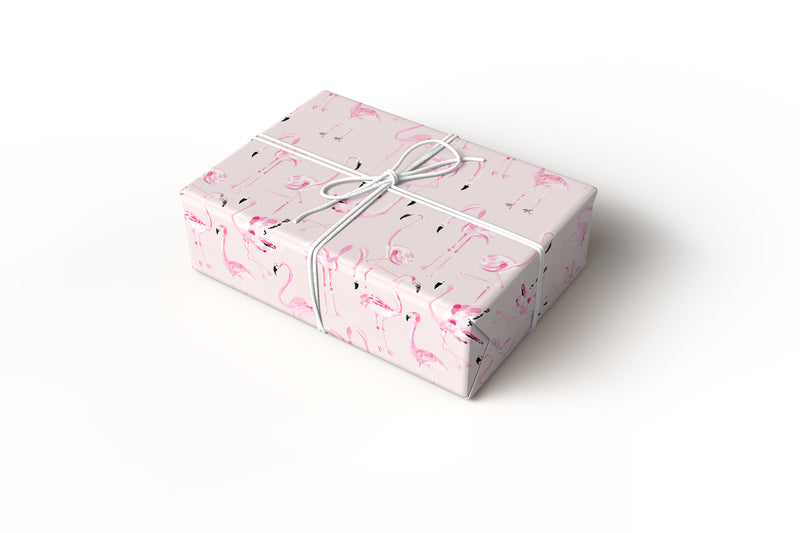 Flamingo Gift Wrap