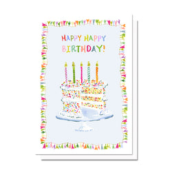 Funfetti Birthday Cake Card