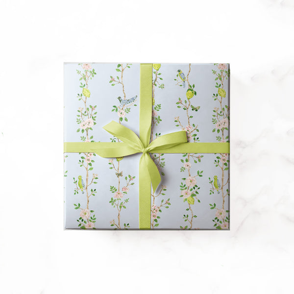 Chinoiserie Blue Gift Wrap