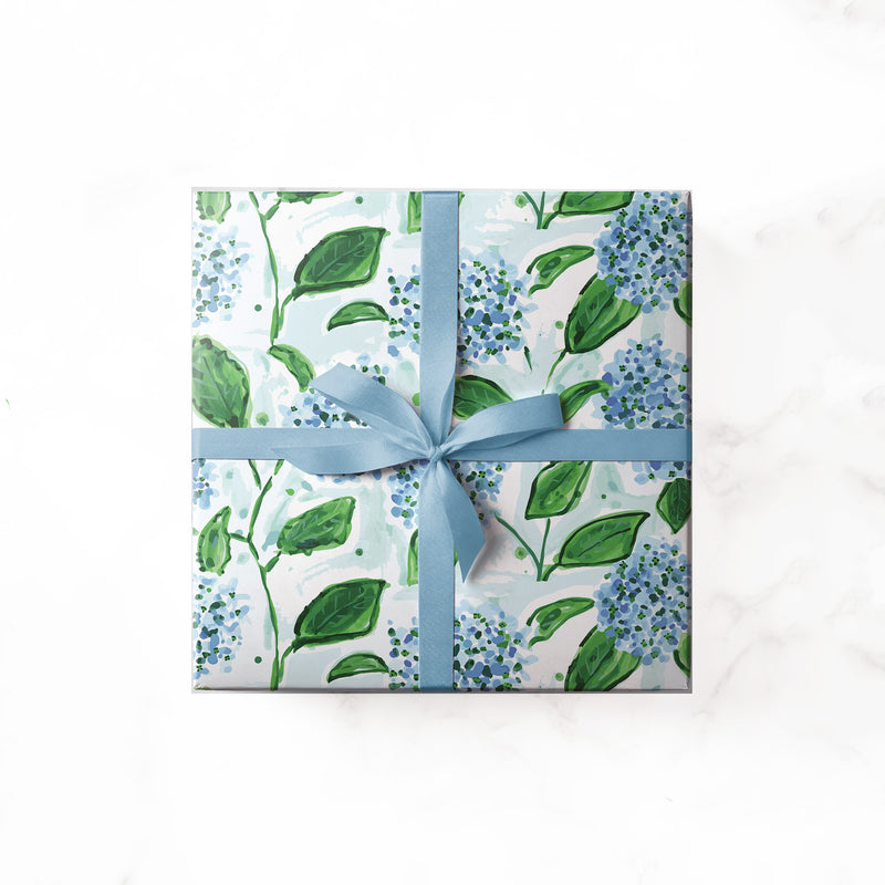 Hydrangea Gift Wrap