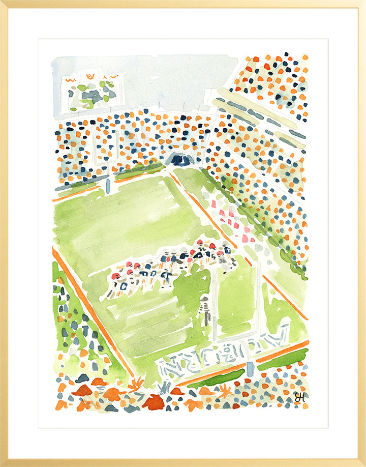 "Jordan Hare Stadium" Fine Art Print