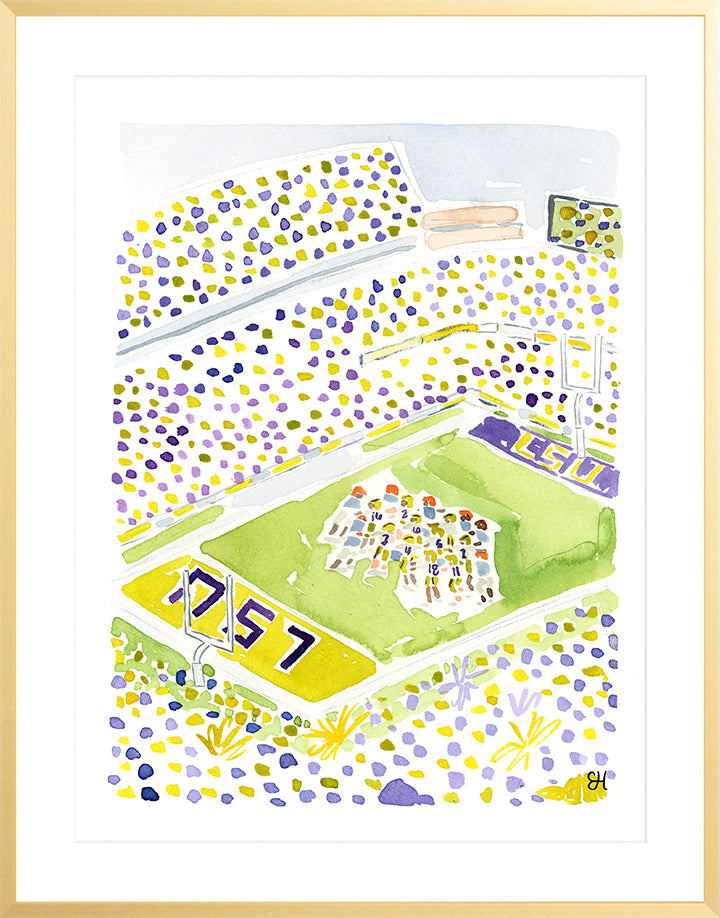 "Tiger Stadium" Fine Art Print