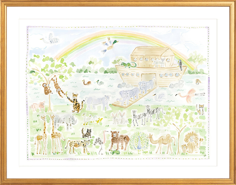 The "Noah's Ark Rainbow" Fine Art Print