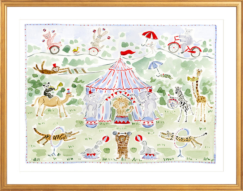 The "Henson Animals Circus" Fine Art Print