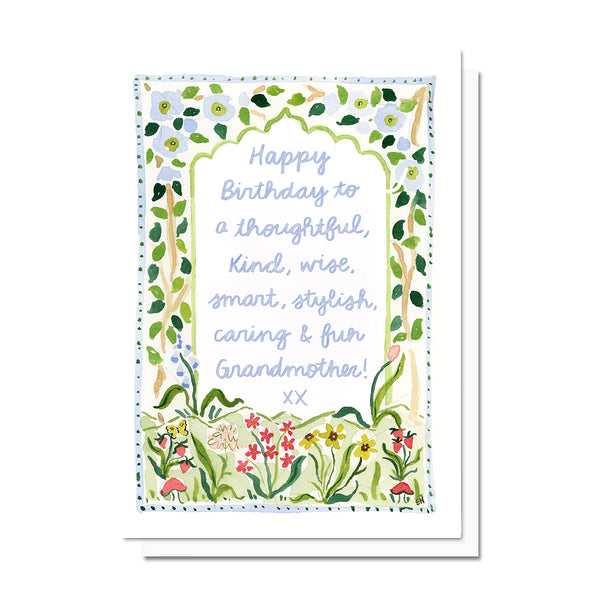 Grandmother Birthday Card