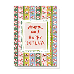 Holiday Fetes Floral Card