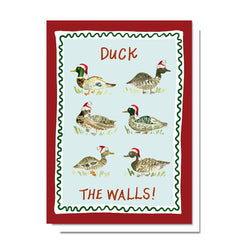 Duck the Walls Holiday Card