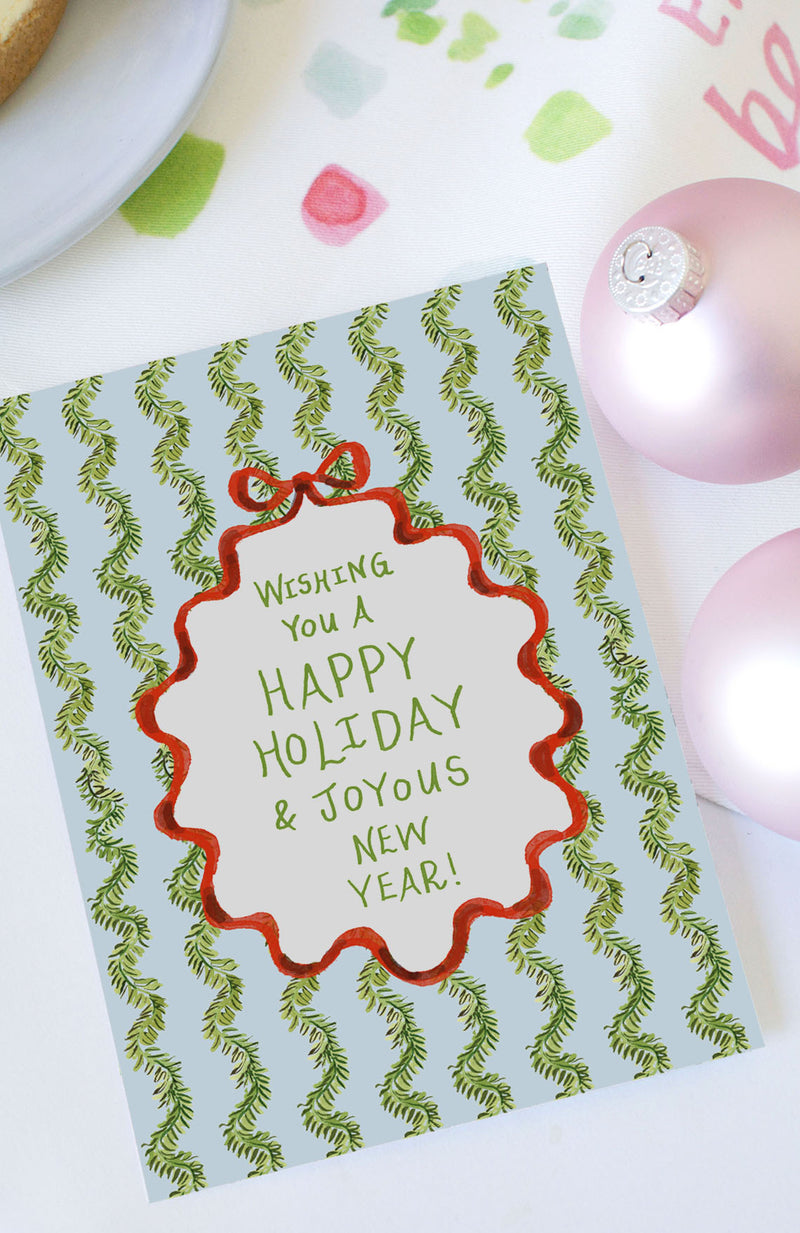 Holiday Garland Card