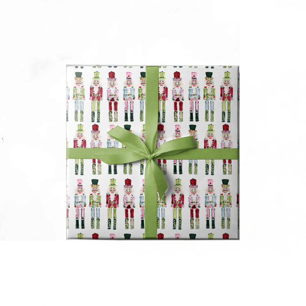 Holiday Nutcrackers Gift Wrap