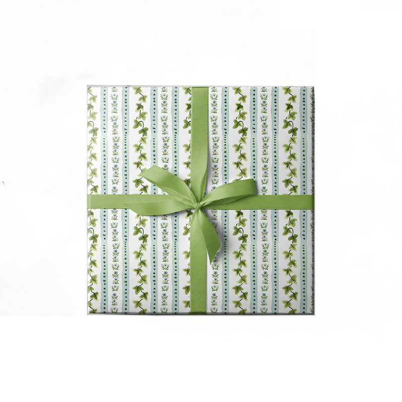 Holiday Feuillage Gift Wrap