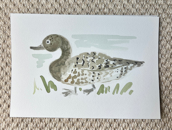 Duck No. 1, Original 7x10