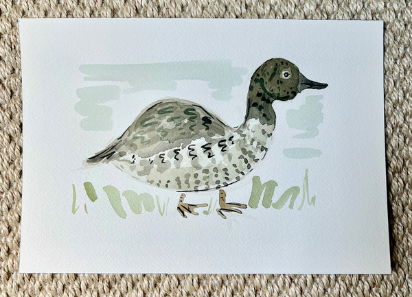 Duck No. 5, Original 7x10