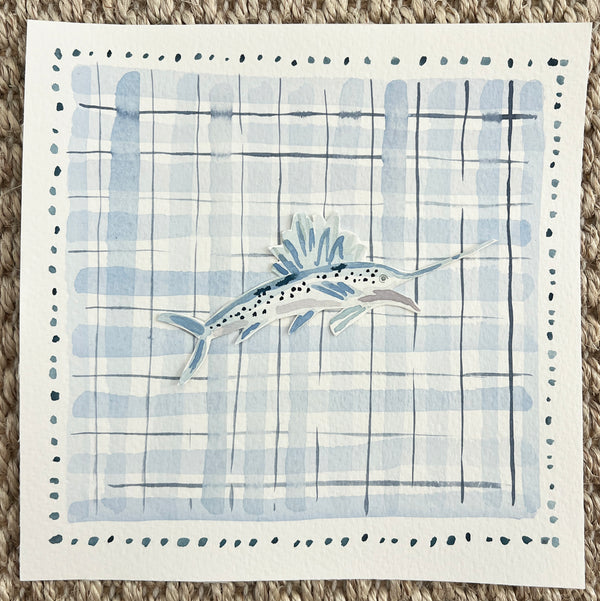 Plaid Sailfish, Original 8x8