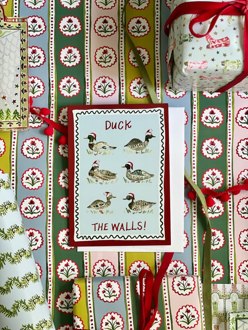 Duck the Walls Holiday Card