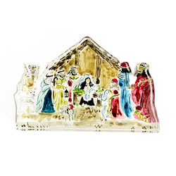 Holiday Nativity Scene, Acrylic Block