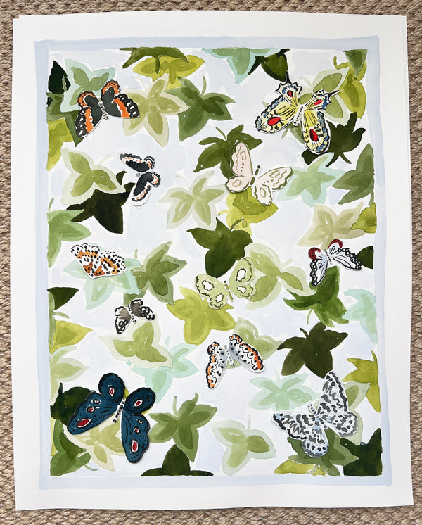 Butterfly Hygge, Original 16x20