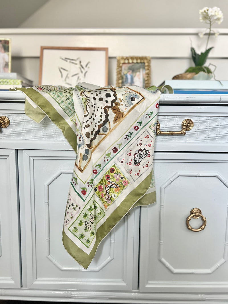 Papillon Jardin Scarf