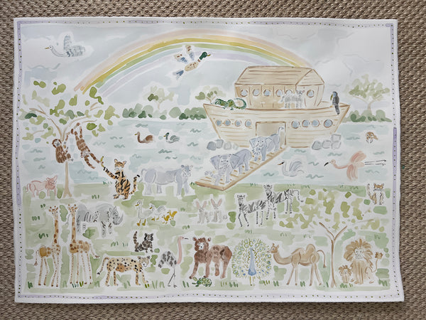 Noah's Ark Rainbow, Original 30x22