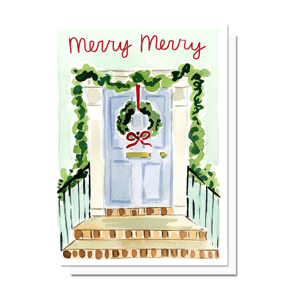 Merry, Merry Front Door Card