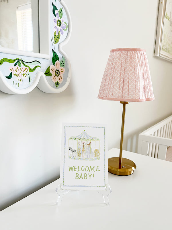 Baby Milestone Cards: Menagerie Blue Set (Restocking Summer 2025)